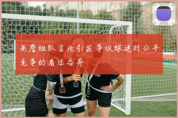 老詹组队言论引发争议球迷对公平竞争的看法各异
